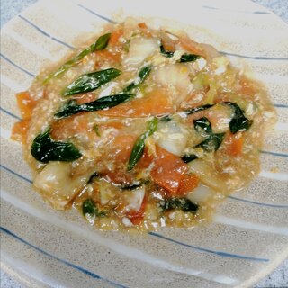 中華風野菜炒めあんかけ